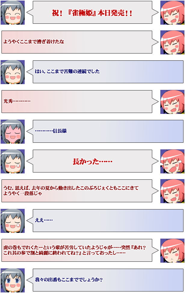 雀極姫～麻雀虎の巻？～（其の番外編）